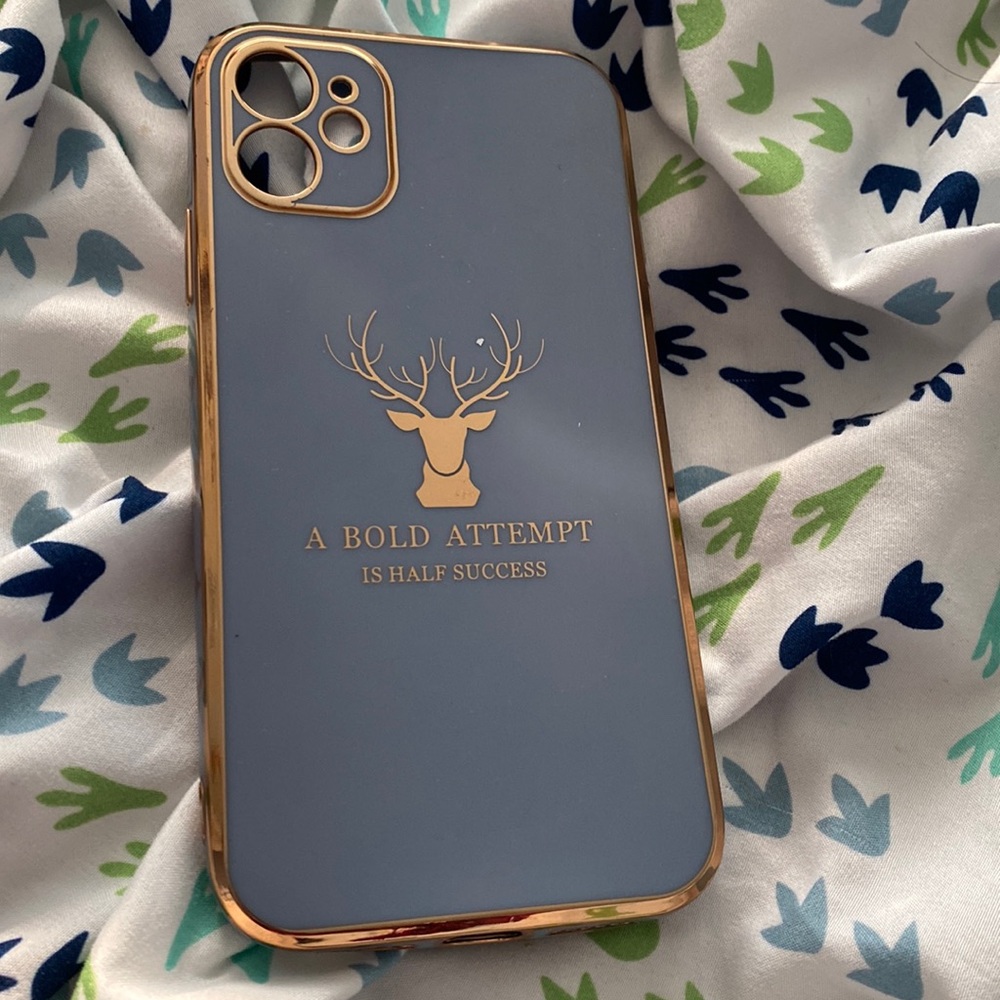 A bold attempt is half success iPhone 11 case